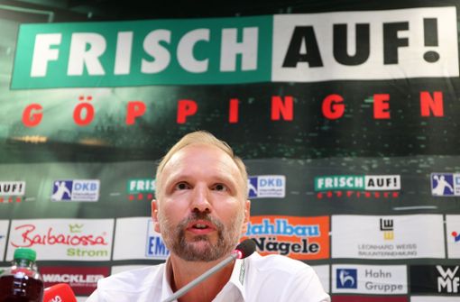 Der neue Trainer Hartmut Mayerhoffer ist sich sicher: „Ich passe zu Frisch Auf.“ Foto: Baumann