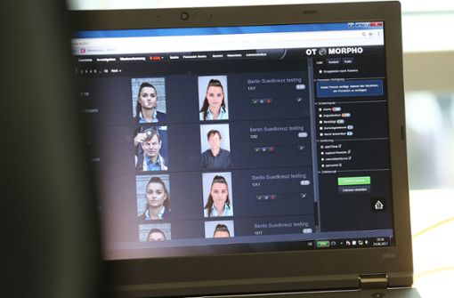 Mit biometrischen Daten von Gesichtern könnte die Fahndung erleichtert werden. Foto: dpa/Wolfgang Kumm