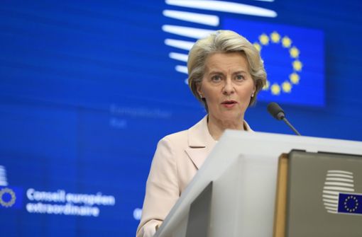 EU-Kommissionspräsidentin Ursula von der Leyen (Archivbild) Foto: IMAGO/Le Pictorium/IMAGO/Nicolas Landemard / Le Pictorium