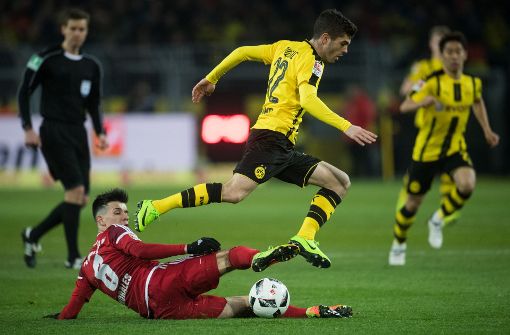 Borussia Dortmund quält sich zum 1:0 gegen den FC Ingolstadt. Foto: dpa