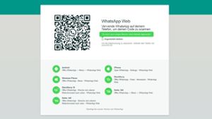 Der Webclient von Whatsapp funktioniert jetzt auch mit dem iPhone Foto: Whatsapp.com