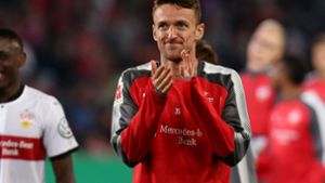 VfB-Kapitän Christian Gentner fühlt sich in guter körperlicher Verfassung. Foto: Pressefoto Baumann