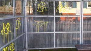 Graffiti: Stadt erstattet Anzeige