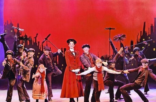 Szene aus der Wiener Inszenierung des Musicals  „Mary  Poppins“ Foto: Vereinigte Bühnen Wien