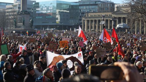 Vorbild Stuttgart (Bild): Auch  die Ludwigsburger Initiatoren hoffen auf eine große Beteiligung an den Demos. Foto: /Zophia Ewska