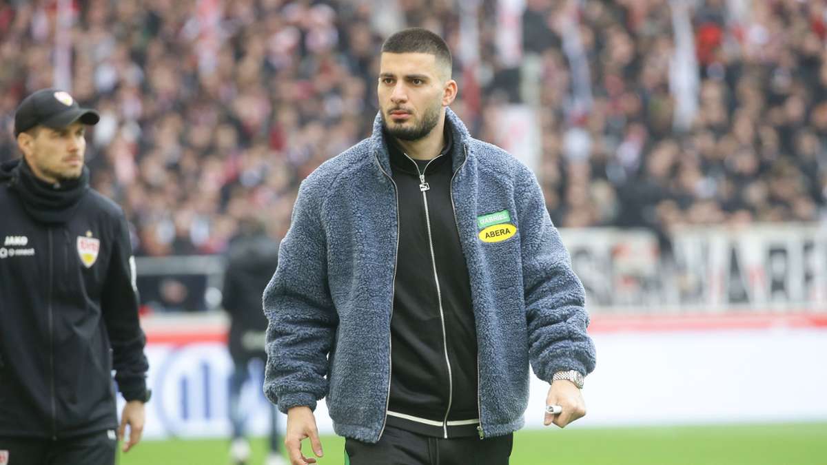 Am Samstag gegen Köln nur Zuschauer: Deniz Undav. In unserer Bildergalerie blicken wir auf die VfB-Partie vom Samstag zurück