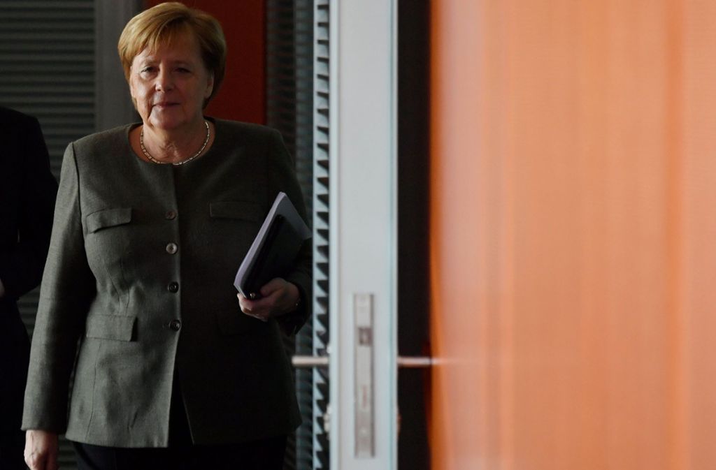 Angela Merkel geht – vorerst nur als CDU-Vorsitzende. Foto: AFP