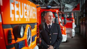 Georg Belge hat vor kurzem die Leitung der Stuttgarter Feuerwehr übernommen – und in den nächsten Monaten und Jahren einiges zu tun. Foto: Leif Piechowski/Leif Piechowski