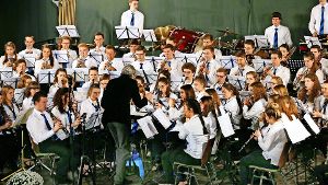Musikalisch hat sich das Orchester in der Mundelsheimer Käsberghalle   auf einem  hohen Niveau präsentiert Foto: avanti
