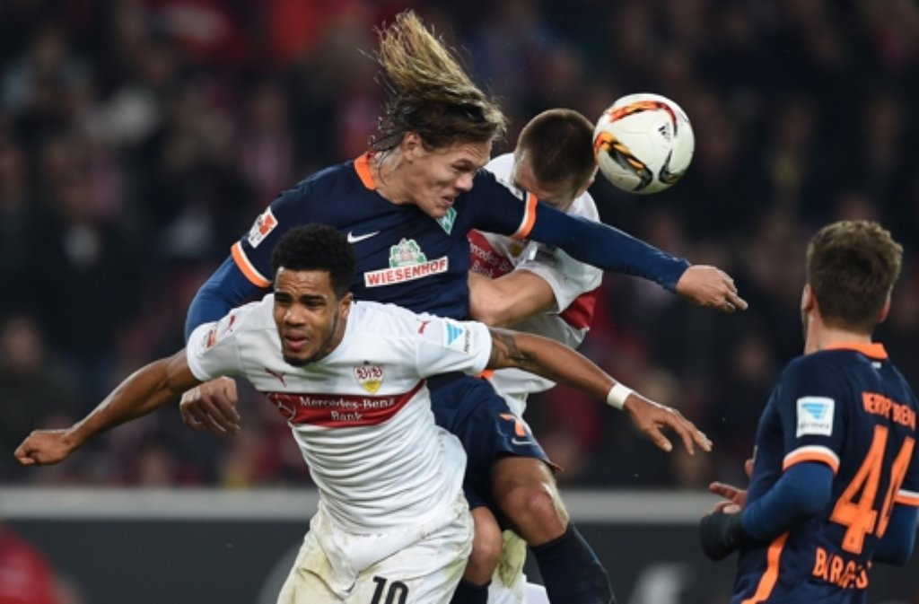 Der VfB Stuttgart ist gegen Bremen nicht über ein 1:1-Unentschieden hinausgekommen.