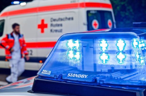 Nach einem Unfall bei Deizisau waren Rettungsdienst und Polizei im Einsatz (Symbolfoto). Foto: imago images/onw-images
