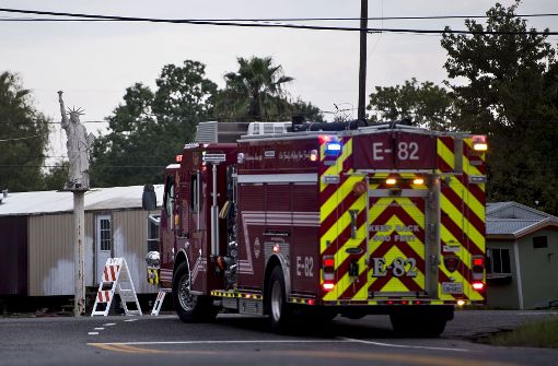 Infolge des Sturms Harvey ist es in Texas zur Explosion eines Chemiewerks gekommen. Foto: AFP