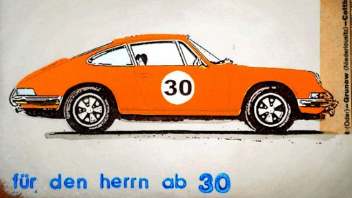 Jan M. Petersen: „Porschefimmel – Für den Herrn ab 30“                                                       Foto: gvb/JMP
