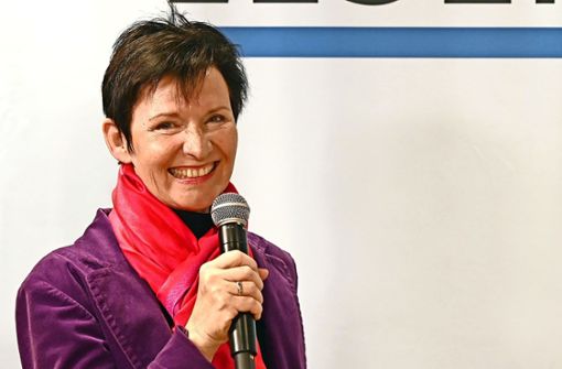 Barbara Schoenfeld hat den Tag nach ihrer Wahl viel damit verbracht, Glückwünsche anzunehmen. Foto: Werner Kuhnle