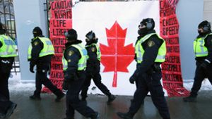 Ottawa ruft die Bundespolizei zu Hilfe