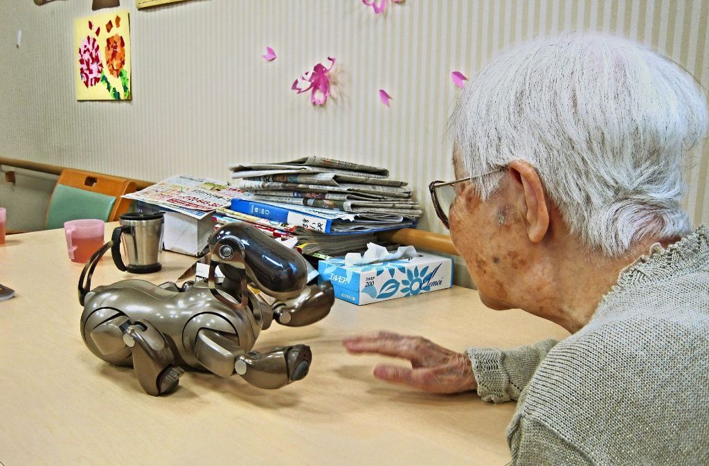 Braver Hund: Japans Rentner bekommen maschinelle Gefährten an ihre Seite. Foto: Gottschalk