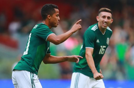 Die Spieler der mexikanischen Nationalmannschaft feierten Medienberichten zufolge vor der WM 2018 eine „24-Stunden-Orgie“. Foto: GETTY IMAGES NORTH AMERICA