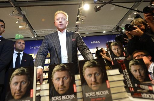 Das Leben ist kein Spiel weiß Boris Becker und hat diese Weisheit in eine Autobiographie gepackt. Auf der Frankfurter Buchmesse hat er sein Werk jetzt vorgestellt. Foto: dpa