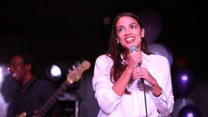 Zieht als jüngste Frau überhaupt in den US-Kongress ein: Die New Yorker Demokratin Alexandria Ocasio-Cortez. Foto: GETTY IMAGES NORTH AMERICA