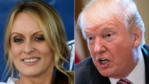 Pornodarstellerin Stormy Daniels muss die Anwaltskosten von US-Präsident Donald Trump zahlen. Foto: AFP