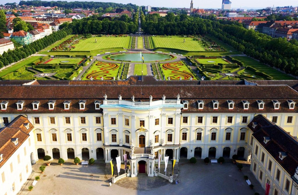 Das Ludwigsburger Residenzschloss will hoch hinaus. Bald soll es in einem Atemzug mit Schlössern wie Versailles oder dem Zarenpalast in St. Petersburg genannt werden. Foto: SSG