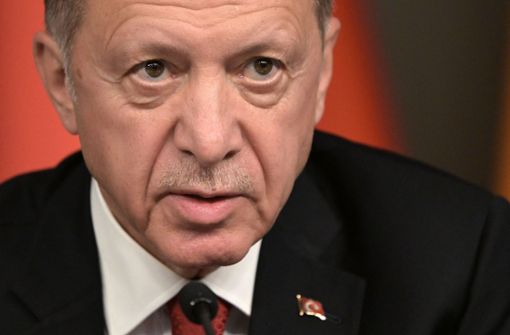 Bisher blockiert der türkische Staatschef einen Nato-Beitritt Schwedens (Archivbild). Foto: AFP/OZAN KOSE