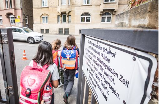 Zu Fuß zur Schule zu gehen und zurück fördert auch die Selbstständigkeit der  Schüler. Foto: Lichtgut/Julian Rettig