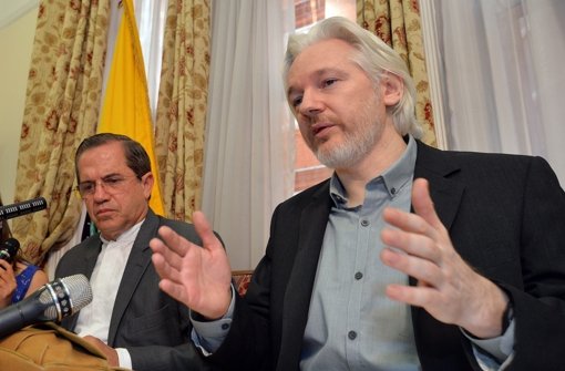 Wikileaks-Gründer Julian Assange wird möglicherweise in London von schwedischen Staatsanwälten zu den Missbrauchsvorwürfen befragt. Foto: dpa