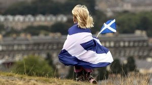 In Schottland gibt es erstmals eine Umfrage-Mehrheit für eine Abspaltung. Foto: EPA