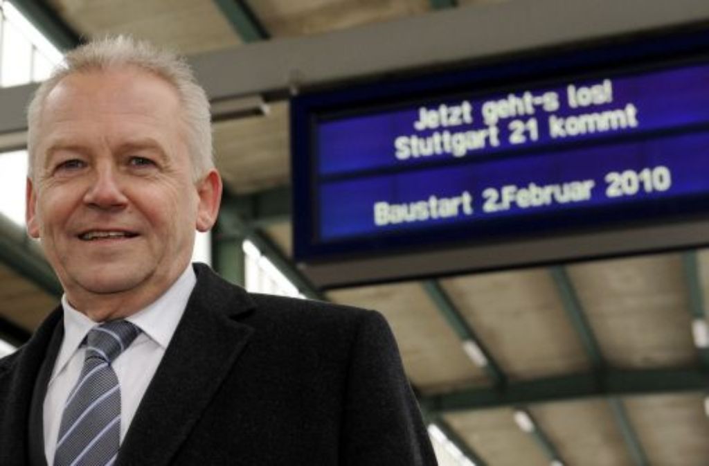 Bahn-Chef Rüdiger Grube. Foto: dpa