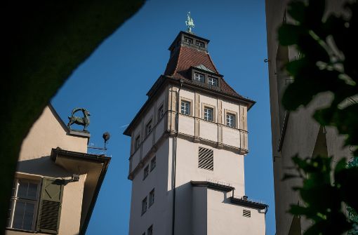 Wir lüften das Geheimnis, was sich im Turm des Graf-Eberhard-Baus verbirgt. Foto: Lichtgut/Achim Zweygarth