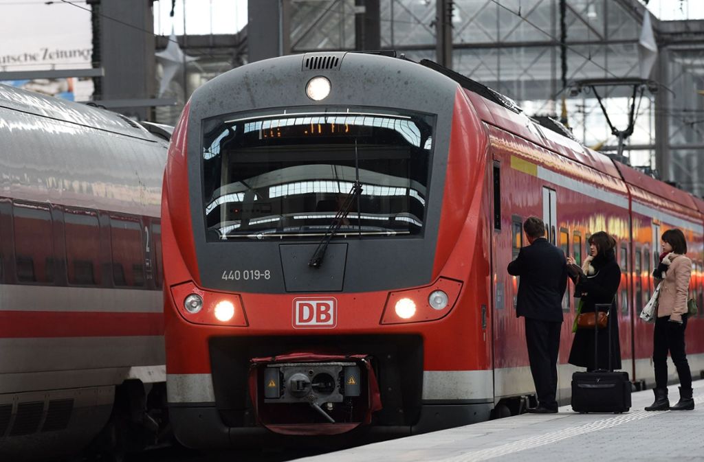 Am Montag kam es deutschlandweit zu zahlreichen Zugausfällen. Foto: AFP