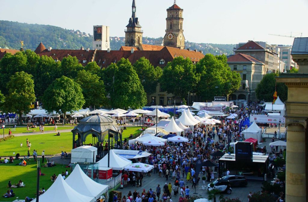 Das Stuttgarter Sommerfest ist dieses Jahr vom 1. bis 4. August.