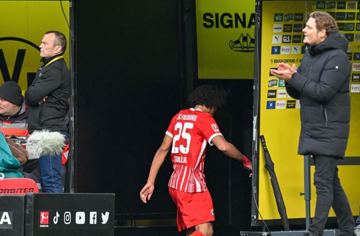 Gelb-Rot beim BVB: Freiburg kassiert ersten Platzverweis seit 2019