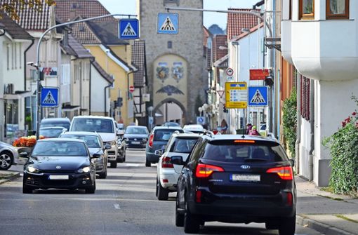 Der Lärm durch den Straßenverkehr ist für viele Marbacher Bürger ein Ärgernis. Foto: Archiv (Werner Kuhnle)
