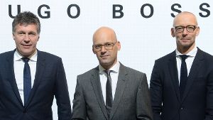 Der Boss-Vorstand (von links): Bernd Hake, Mark Langer und Ingo Wilts Foto: dpa