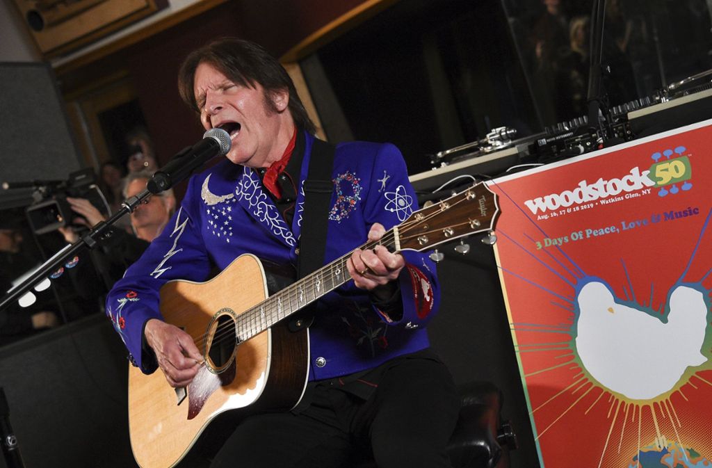 Veteran  John Fogerty ist einer von vielen, die  zum Woodstock-Jubiläum nicht singen. Foto: AP
