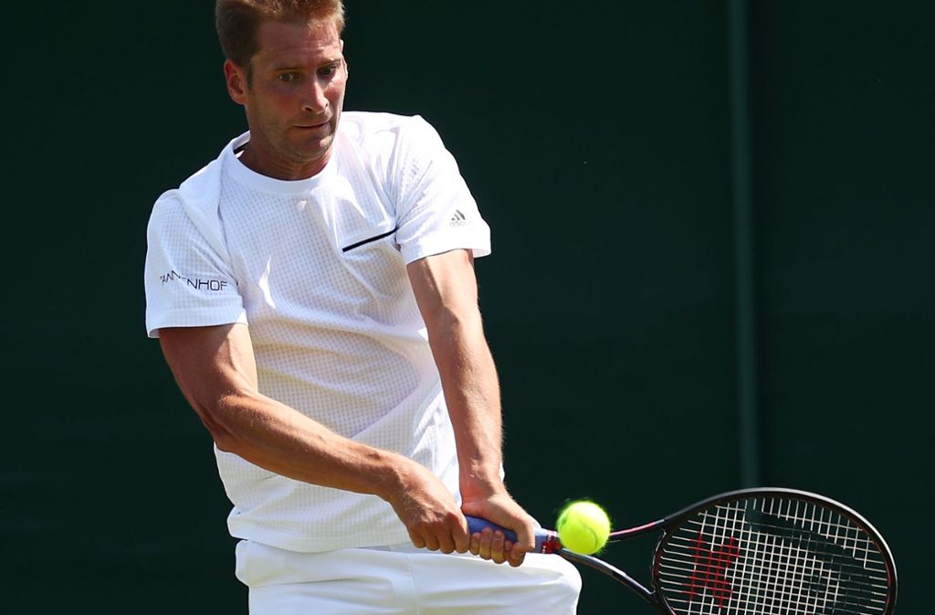 Das Wimbledon-Turnier ist für Florian Mayer bereits nach der ersten Runde Geschichte. Foto: Getty Images Europe