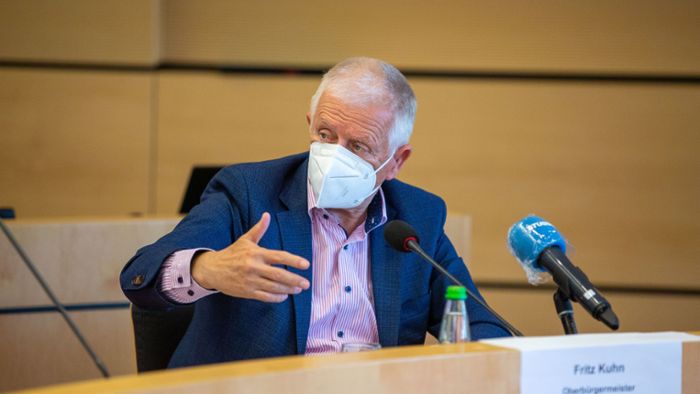 Fritz Kuhn kündigt Maskenpflicht im Cityring an – auch im Freien
