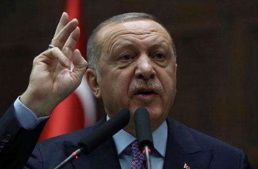 „Wir haben die Tore geöffnet“, sagte Erdogan am Samstag. Foto: AFP/ADEM ALTAN