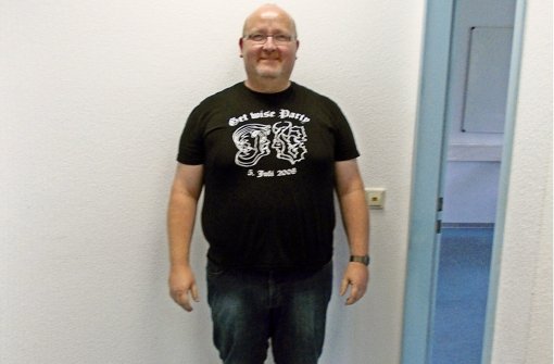 Joachim aus Bad Cannstatt: links vor zweieinhalb Jahren mit einem Gewicht von 136 Kilogramm, rechts 2014 mit 50 Kilo weniger. Foto: privat