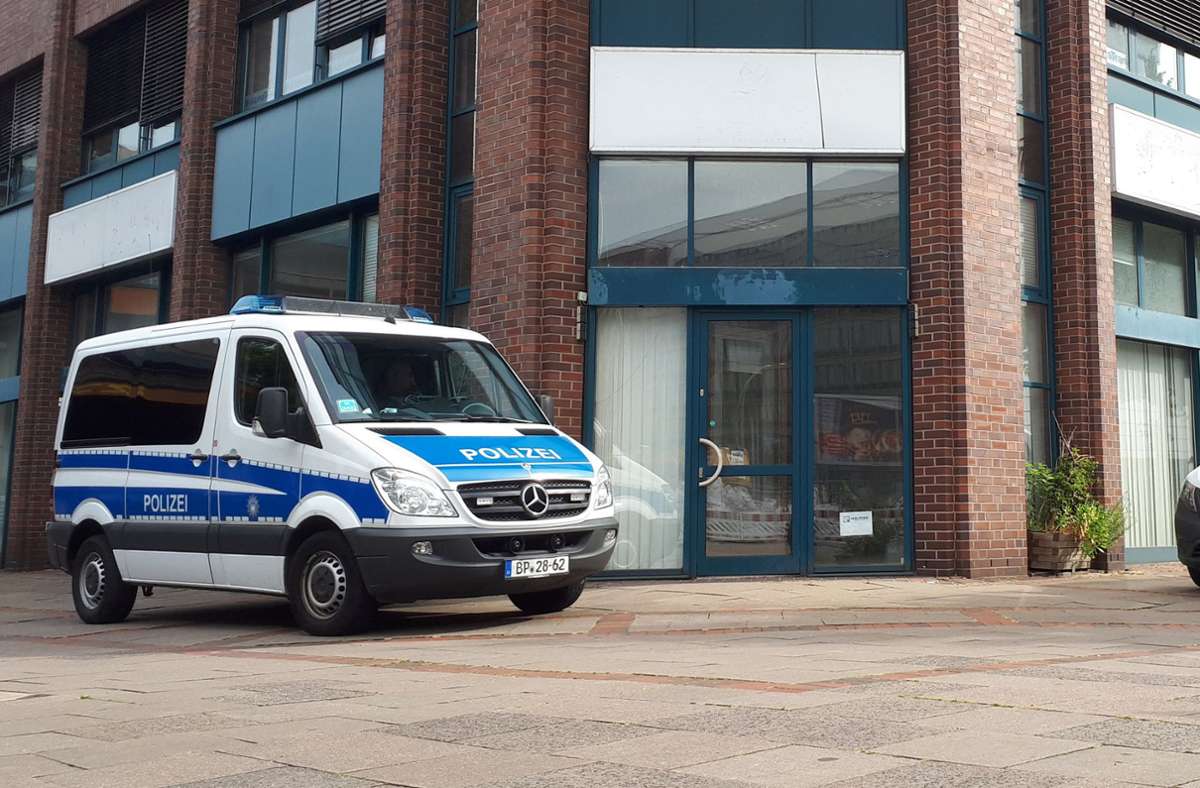 In mehreren Bundesländern war die Polizei im Einsatz – hier in Hamburg. Foto: dpa/Tnn