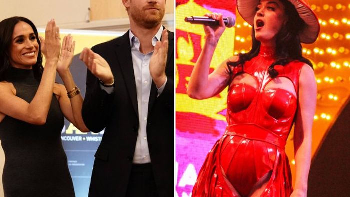 Prinz Harry und Herzogin Meghan besuchen Las-Vegas-Show von Katy Perry