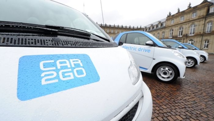Car2go wird in Stuttgart ausgeweitet