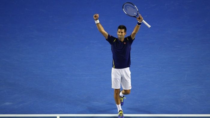 Djokovic nach Sieg gegen Federer  im Finale