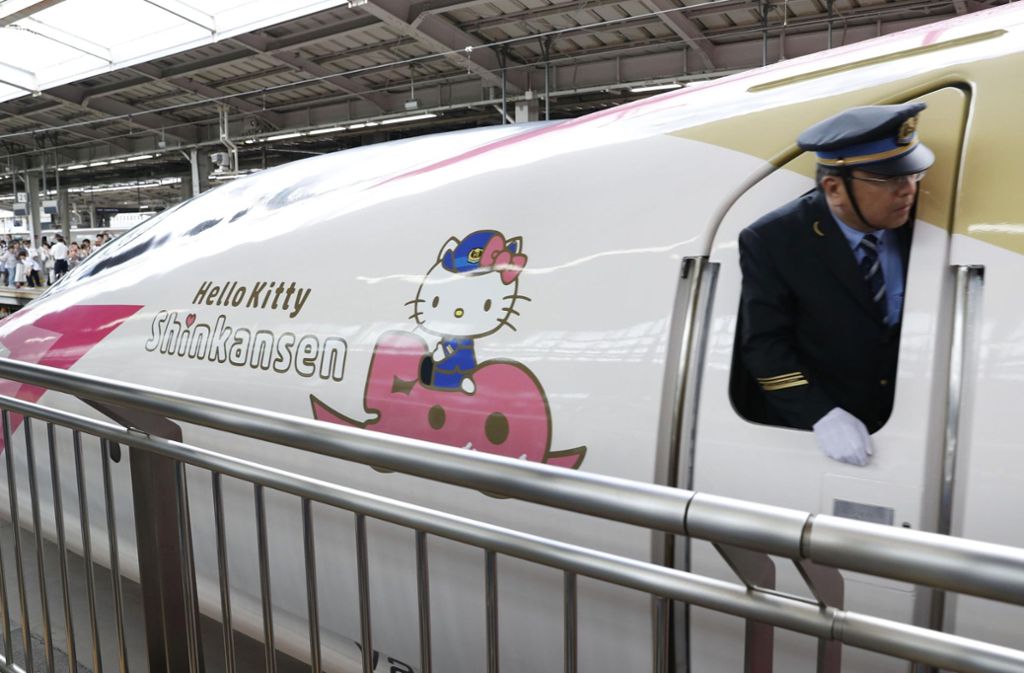 Bis Ende September verbindet der Zug den Westen und den Süden Japans.