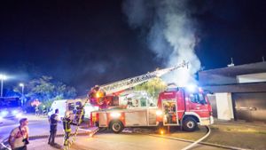 In Waiblingen geriet am Wochenende ein Dachstuhl in Brand. Foto: 7aktuell.de/Simon Adomat