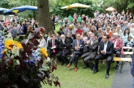 Im Schlosspark wird am Sonntag gemeinsam gefeiert. Foto: Patricia Sigerist