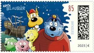 Käpt’n Blaubär und Pinocchio ab Donnerstag auf Briefmarken