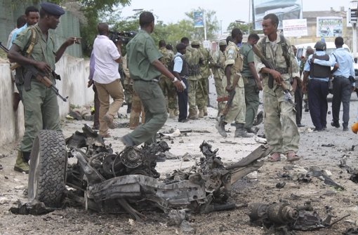 Bei einem Terroranschlag in Somalia sind mindestens 18 Menschen getötet worden. Foto: dpa